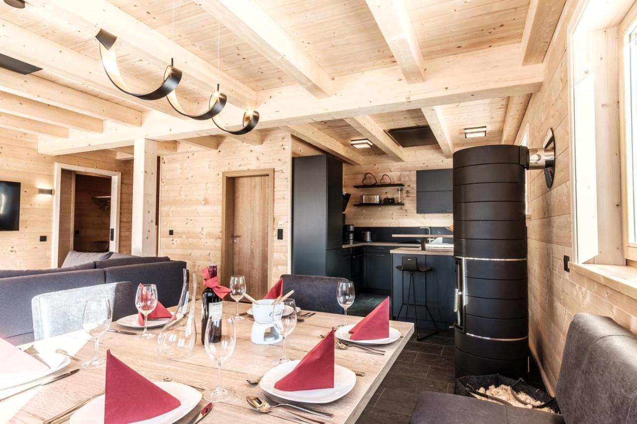 Heidi Chalets Falkert Heidialm - Chalets Bergwinter Patergassen Buitenkant foto